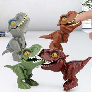 Figuras De acción juguetes De Anime dinosaurio De Dedo divertido Dino huevos truco juguete Modelo