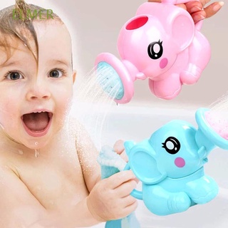 Elmer lindo bebé juguetes de baño de dibujos animados Spray de agua elefante riego puede playa juguete de natación juguetes de baño bebé niños elefante forma de juguete bebé ducha/Multicolor