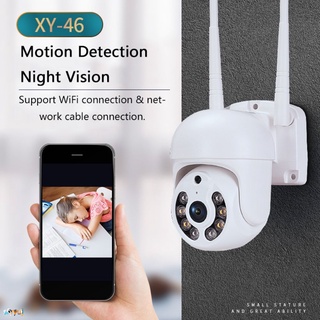 xy46 2mp wifi cámara al aire libre inalámbrico humano detectar seguridad ip cam hd 1080p visión nocturna ip cámara sfyyuj