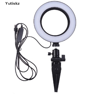 Yutiskz 6 pulgadas lámpara Led con Aro Para Selfie/cámara De video Para estudio De fotografía