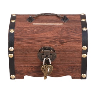 Bubble Shop61 caja de madera para tesoros, joyas, moneda, Hobby, caja de almacenamiento decorativa