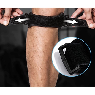 Cinturón de rótula rodilleras deportivas fútbol baloncesto lesión de menisco protección de la articulación de la rodilla (1)