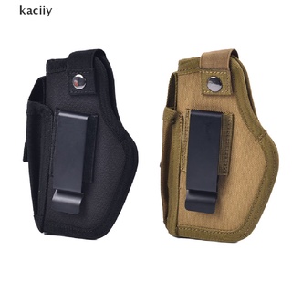 kaciiy - funda de pistola para caza al aire libre, táctica izquierda, mano derecha, universal, herramienta co