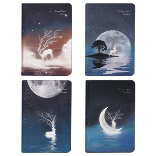 RA Cute Luminous Notebook Diary Paper Drawing Sketchbook Noctilucent Office Supplies