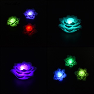 Vczuaty Romantic 7-Color Changing Lotus Flower LED Party Light CO