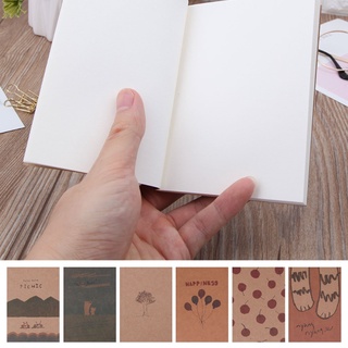 Cuaderno De Calabaza Página En Blanco Pintura Libro De Papel Diario Bloc De Notas Suministros (5)
