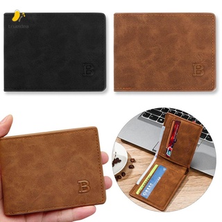 TRUEIDEA 2021 Wallet Fashion Retro Card Package The New High Capacity Can Give Gifts Men Frosted Wallet/Multicolor