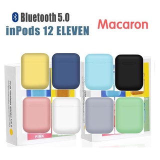 i12 TWS Macaron inPods 12 Bluetooth Earphone Mini Headphone Wireless Earbuds Bluetooth Headset Auriculars Fone PK i7 i9sAuricular bluetooth Audífonos inalámbricos