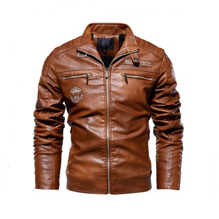 chaquetas de cuero para hombre chaquetas de motocicleta para hombre chaquetas de gamuza para hombre (2)