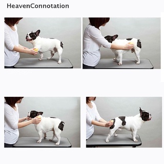[HeavenConnotation] Limpiador de mascotas para perros, gatos, cepillo de masaje, peine limpiador para cachorros, herramientas de lavado de silicona