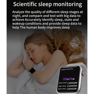 Reloj inteligente IWO Serie 14 7 T900 Pro MAX, monitor de ritmo cardíaco para dormir, reloj multidial con Bluetooth para hombres y mujeres (8)