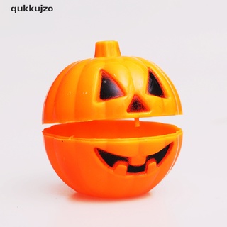 [qukk] caja de almacenamiento de plástico en forma de calabaza de halloween mini soporte de regalo props sorpresa 458co (2)