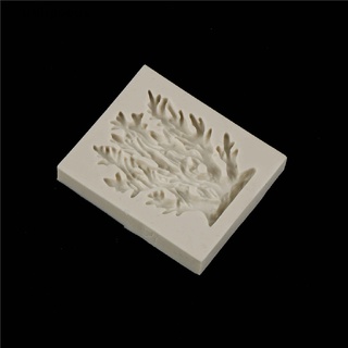 utiligoods molde de silicona en forma de coral para fondant/herramientas de decoración de pasteles/molde de chocolate (5)