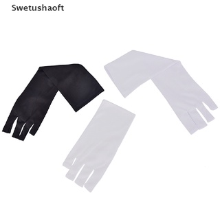 [sweu] guantes de gel anti uv para luz uv/lámpara protección contra radiación secador gel pulido herramienta bfd