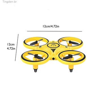 mini sensor de gravedad inducción con control de reloj y dron con luz colorida (5)