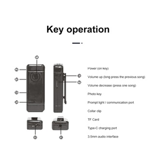 receptor de audio compatible con bluetooth aux coche manos libres llamada coche hogar lavalier bluetooth compatible adaptador ec (9)