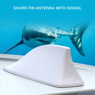 antena de coche universal de aleta de tiburón radio fm antena trim