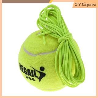 bola de tenis elástica con cordón gran regalo para entrenador de tenis, verde
