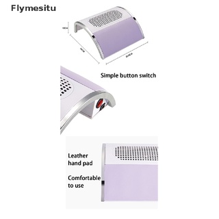 [flymesitu] aspirador de polvo de uñas colector de polvo de uñas todo para ventilador extractor de manicura.