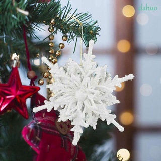 Dahua Diy 3d Glitter Ice Snow Ano nuevo juguete Infantil colgante De navidad colgante copo De nieve