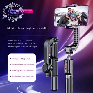 Estabilizador de mano de un eje estabilizador Selfie palo trípode 360 Control remoto para Instagram YouTube Live Video Creator