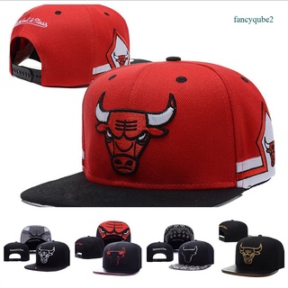 fancyqube baloncesto new era negro nba team "chicago bulls" gorra mlb baseball fitted sombrero