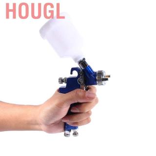 Hougl 1Pc coche azul gravedad alimentación HVLP Mini pintura de aire pistola de pulverización mm boquilla 120ml AP