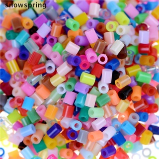 snowspring 1000 unids/set diy 2,6 mm colores mezclados hama/perler cuentas para grandes niños divertido craft co