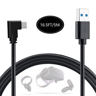 Cable De Alta calidad Para Oculus Quest Vr Usb3.2 gratis 5 Amplificador Tipo M A-C Gen1 cable X0B4 (8)