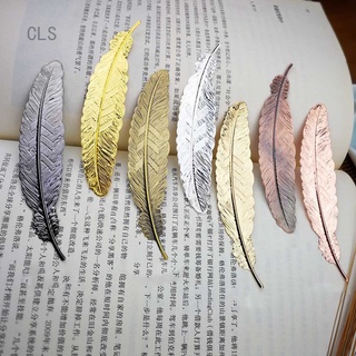 Hequ Metal Silver Plated Feather Bookmark Chinese Style Vintage Page Marker Nice Cool Book Markers (2)