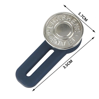 Botón Extensor De Cintura Para Ropa De Mezclilla De Metal DIY Ajuste Botones Accesorios De Costura A4C9 (9)