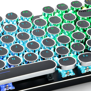 joliann 104 piezas/set teclas retro antideformes abs mecánicas circulares decoración para teclado mecánico de 104 teclas (7)