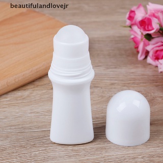 [beautifulandlovejr] 5 piezas de 30 ml rollo de plástico en botella blanco desodorante contenedor de aceite esencial perfume