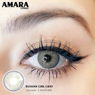AMARA lentes de contacto de Color recetado 1 par (2 piezas) cambio de Color de ojos 1 año azul marrón gris (7)