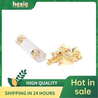 hexie 2g comestible embotellado papel de papel de oro para la salud spa tortas de cocina chocolates decoración
