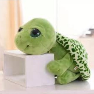 SF 20cm lindo ojos grandes tortuga verde tortuga peluche tortuga Animal peluche bebé juguete (1)