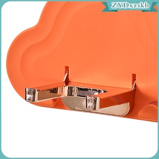 soporte para secador de pelo montado en la pared de baño, organizador adhesivo, herramienta de estilo