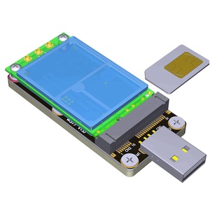 Tarjeta Mini-Pcie a Usb2.0 Adatper a 3g/4g/5g/ll con ranura Para tarjeta Sim De Alta velocidad Para tarjeta De memoria Usb 2.0 (2)