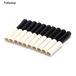 [fulseep] 10 piezas de tubo de vela de goteo de plástico para lámpara de lámpara de luz cubre la manga trht