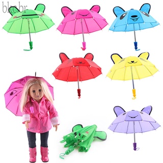 Hermoso Paraguas Accesorios Niños Niñas Regalos Adecuados Para Muñeca Americana De 18 Pulgadas
