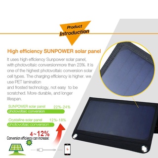 Fou_15w cargador de Panel Solar plegable 5V Dual USB banco de energía para batería del teléfono (1)
