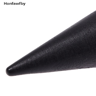 honfawfby - soporte de anillo de madera para cono, anillo de dedo, joyería, organizador de almacenamiento *venta caliente (6)