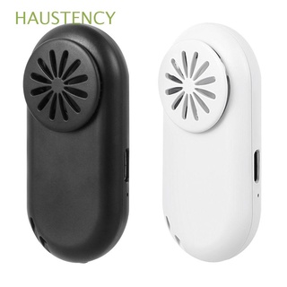 haustency wearable ventilador de escape purificador de aire filtro de aire clip portátil reutilizable recargable protección ventilador/multicolor