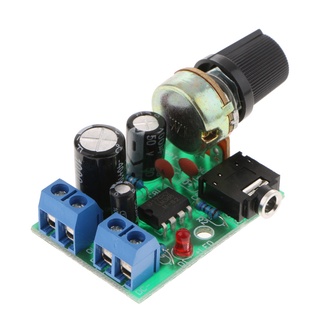 lm386 mini amplificador de potencia de audio placa dc 3v~12v módulo ajustable volumen