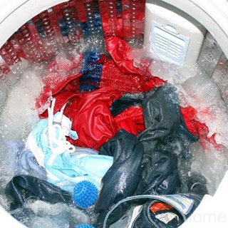 2Pcs grande lavandería descontaminación Anti-bobinar lavadora bola de ropa hogar lavado bola LovelyHome