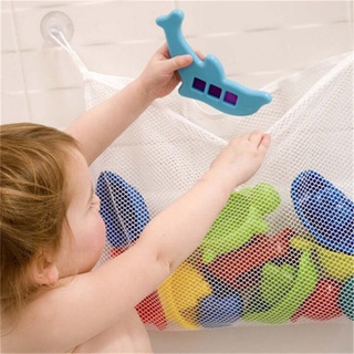 Bañera organizador bolsas titular cesta de almacenamiento niños bebé ducha juguetes red bañera