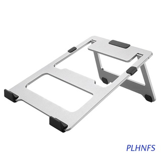 plhnfs aleación de aluminio plegable portátil portátil ordenador portátil hueco base de enfriamiento soporte de disipación de calor soporte ajustable