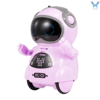 Rs 939A Robot de bolsillo hablando diálogo interactivo reconocimiento de voz grabación cantando danza contando historia Mini Robot juguete