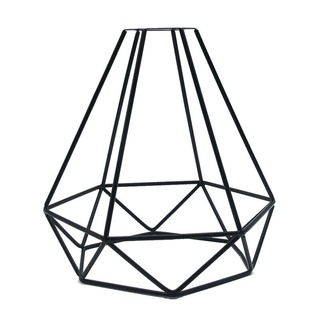 paquete de 2 lámparas retro diy para colgar la lámpara de la vendimia de hierro tienda accesorios colgante interior jaula forma decorativa (8)