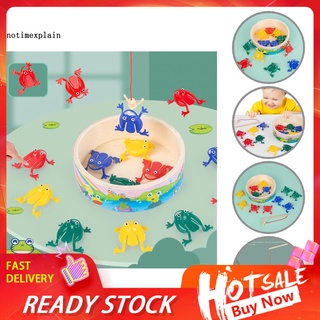 Nta-juguete de rana de salto motivacional para animales/juguete de rana de escritorio educativo para niños